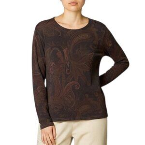 Lauren Ralph Lauren Silk/Cashmere Lightweight Crewneck Sweater Good Cond - XL